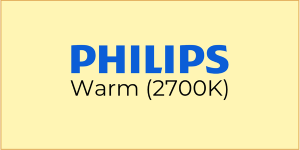 Philips Warm Light (2700K)